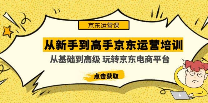从新手到高手京东运营培训：从基础到高级 玩转京东电商平台(无水印)-宝籍资源