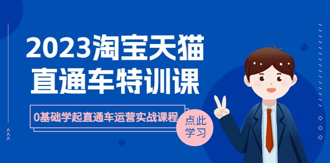 2023淘宝·天猫直通车评特训课，0基础学起直通车运营实战课程（8节课时）-宝籍资源