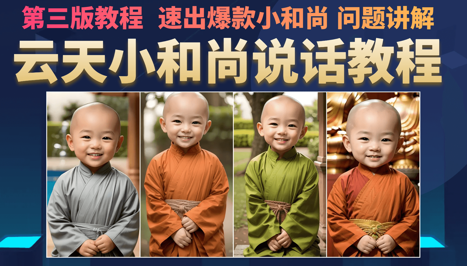 云天小和尚会说话，7天万粉（第3版教程）-宝籍资源