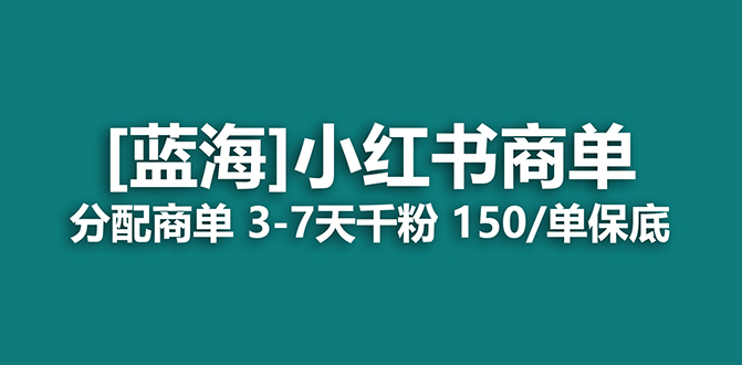 2023蓝海项目，小红书商单，快速千粉，长期稳定，最强蓝海没有之一-宝籍资源