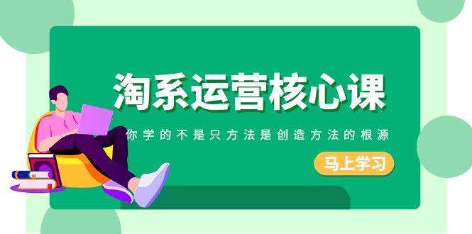 淘系-运营核心课，你学的不是只方法是创造方法的根源（190节课）-宝籍资源