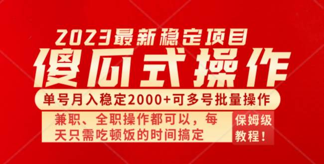 傻瓜式无脑项目 单号月入稳定2000+ 可多号批量操作 多多视频搬砖全新玩法-宝籍资源