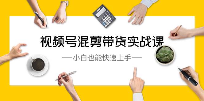 视频号-混剪带货实战课，小白也能快速上手（10节课）-宝籍资源