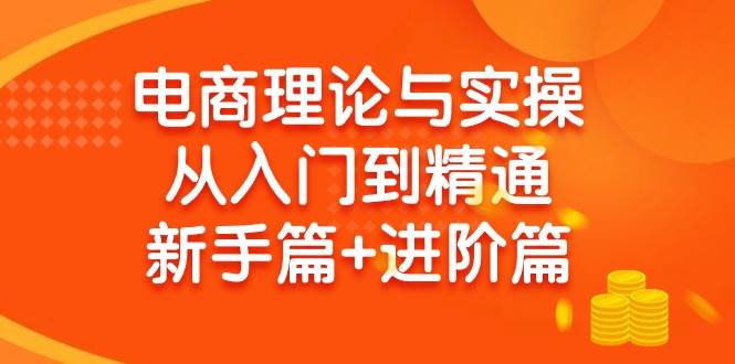 电商理论与实操从入门到精通 新手篇+进阶篇-宝籍资源