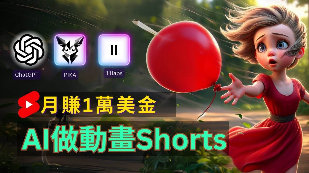 轻松制作皮克斯风格人生故事短视频，免费AI助你月入上万-宝籍资源