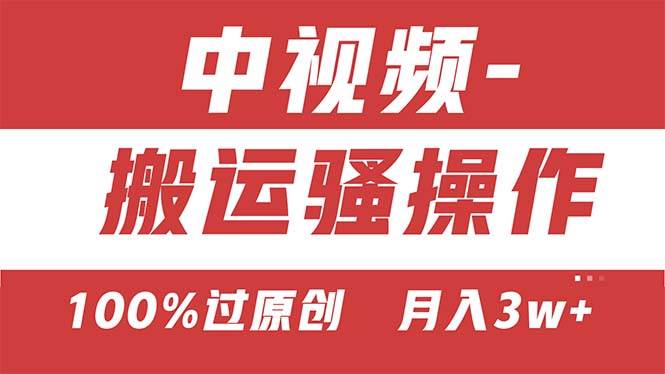 【中视频新思路】双重去重100%过原创，无脑搬运一键多渠道发布，一人可…-宝籍资源