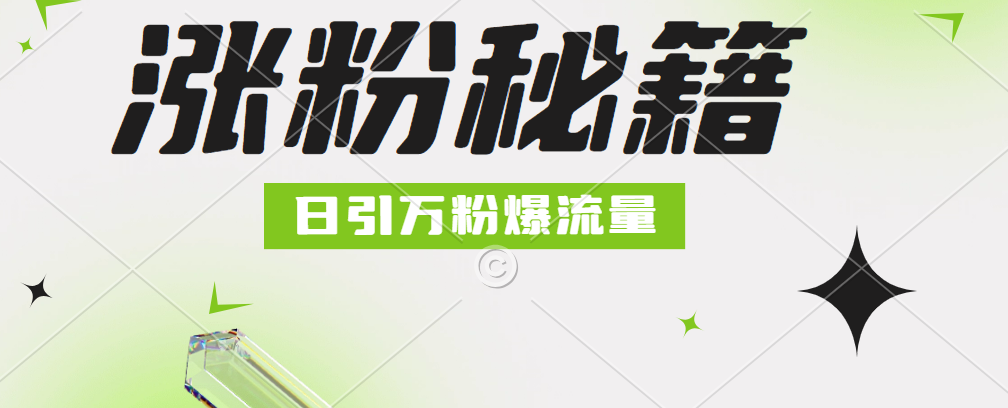 最新小和尚抖音涨粉，日引1万+，流量爆满-宝籍资源